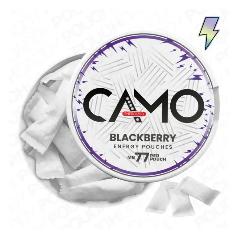 CAMO Energy Koffeinsnus 77mg - Blackberry