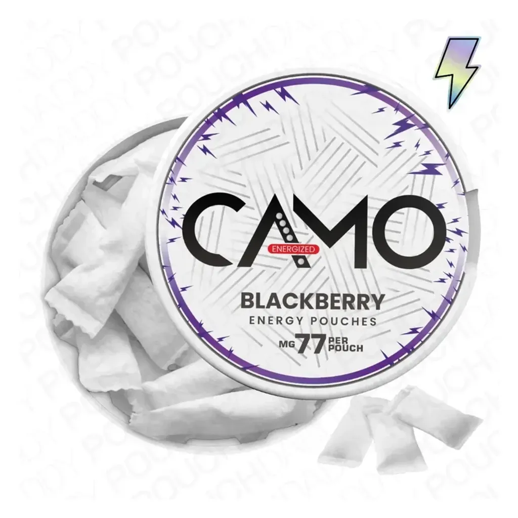 CAMO Energy Koffeinsnus 77mg - Blackberry