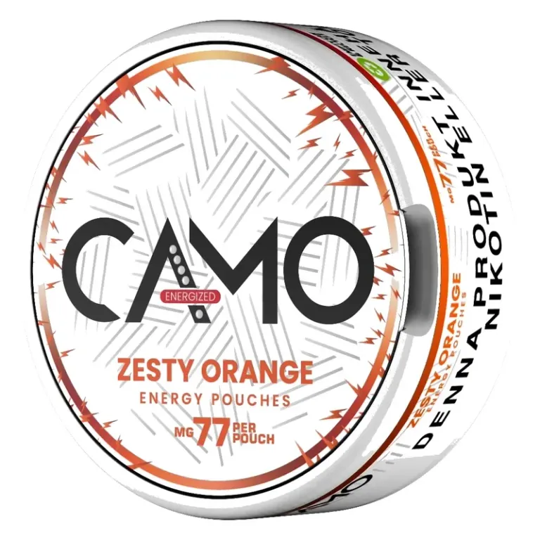 CAMO Energy Koffeinsnus 77mg - Zesty Orange
