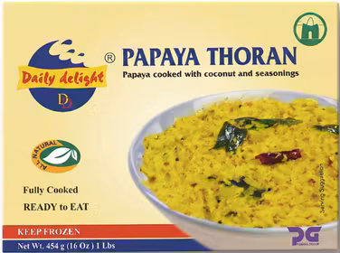 Daily Delight Frozen Papaya Thoran – 350 g