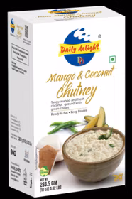 Daily Delight Frozen Raw Mango Coconut Chutney - 283 g