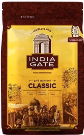 India Gate Classic Basmati Rice