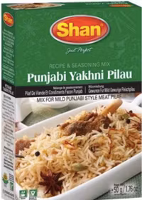Punjabi Yakni Pilau spice mix Shan 50g