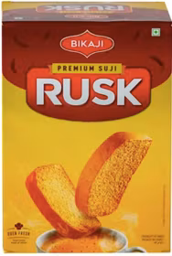 Premium (Milk Free) Suji Rusk Bikaji - 600g