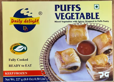 Vegetable Puffs 227 grams