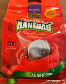 Tapal Danedar 750 grams- round tea bags- extra strong tea bag