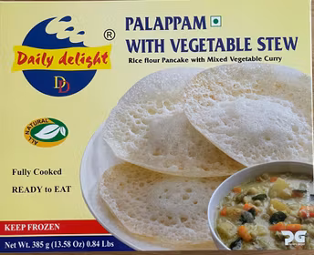 Frozen Palappam with vegetable Stew 385 grams