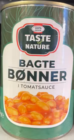 Bagte bönor i tomat sauce