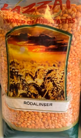 Lazzat Red lentils /Röda linser 900 grams
