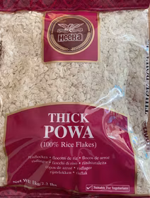 Heera Thick Rice Flakes/ Poha/ Powa/Aval – 1 kg