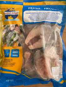 Frozen Barracuda Steak/ Sheelavu / Jeela – Sphyraena jello – 650 g