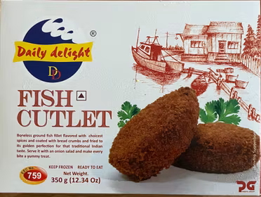 Frozen Fish Cutlet