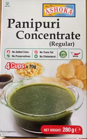Pani puri concentrate 280 grams (4cups)