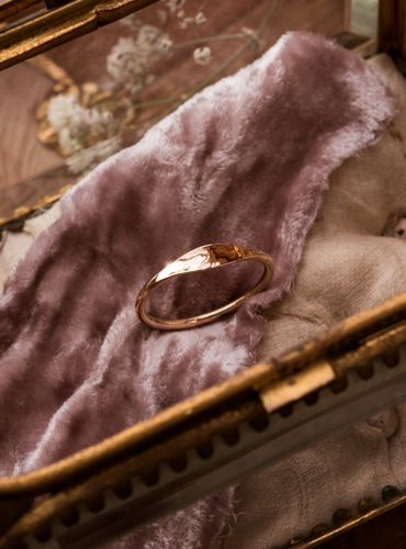 ''Idun'' 18k Red Gold Ring