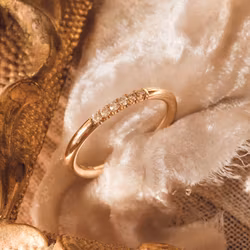 ''Vittra'' Diamantring 18k Rödguld