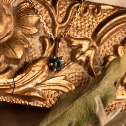 Enchanted Green/Blue Sapphire Pendant