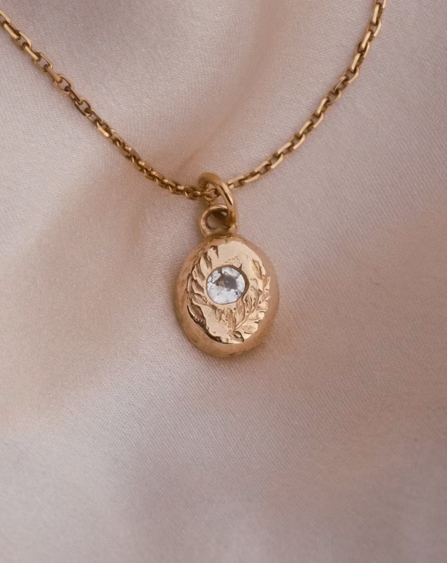 Enchanted 18k Gold Pendant