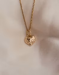”Heart of Gold” 18k Red Gold Pendant