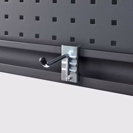 Enkelkrok till kombinationsskena 3-pack