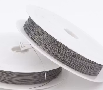 Wire Rostfritt Stål Silver 0.25mm 1 st rulle