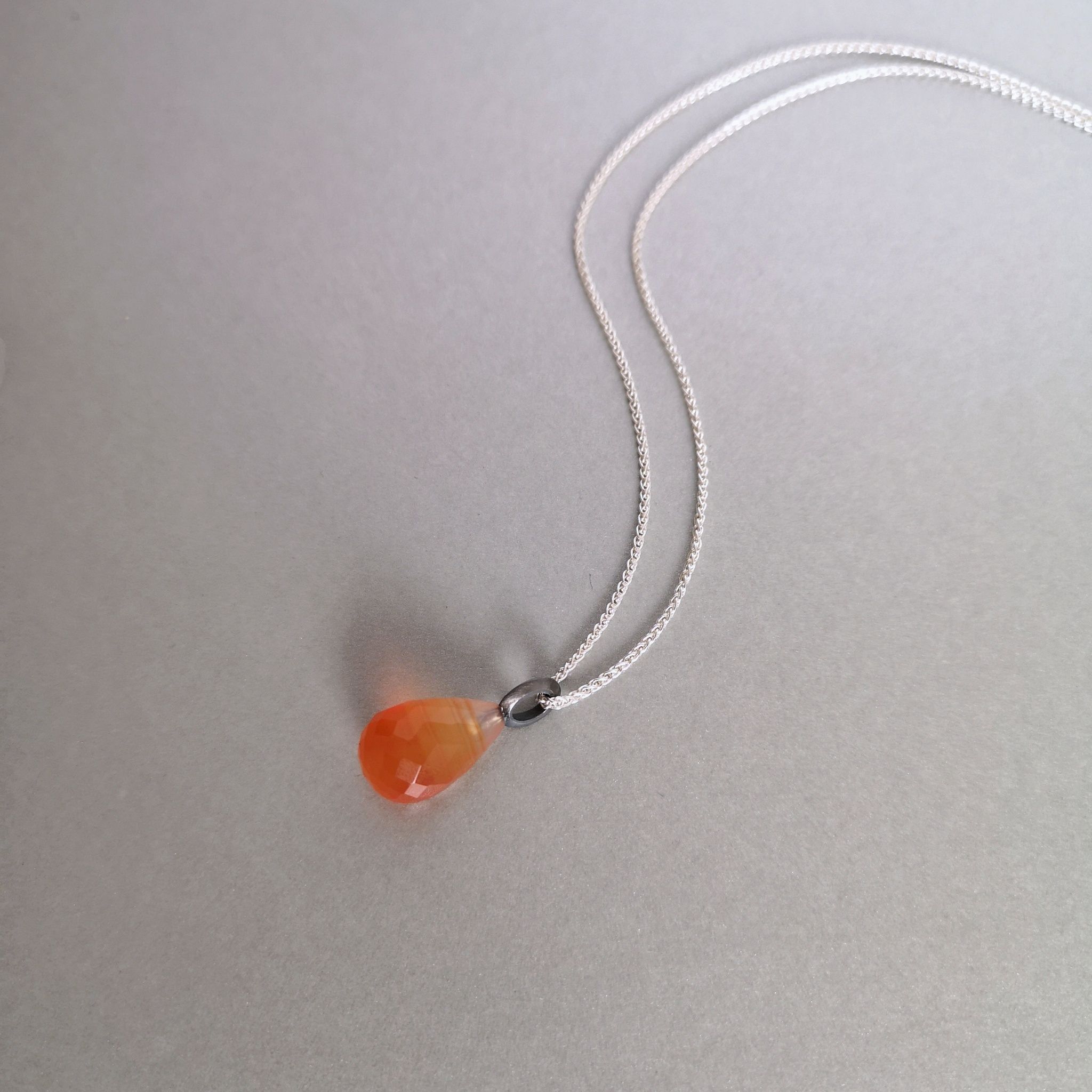 Margarita Pendant with Carnelian
