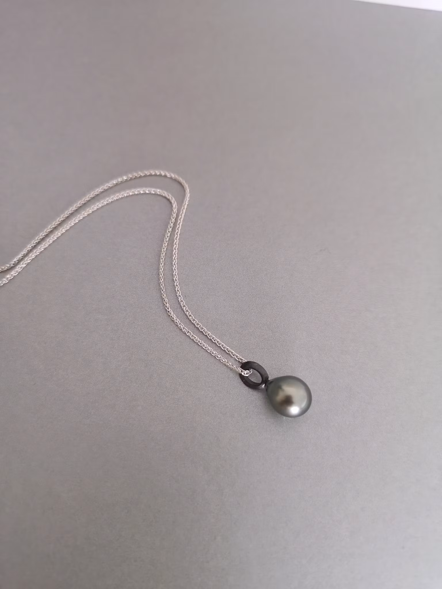 Margarita Pendant with Tahitian Pearl
