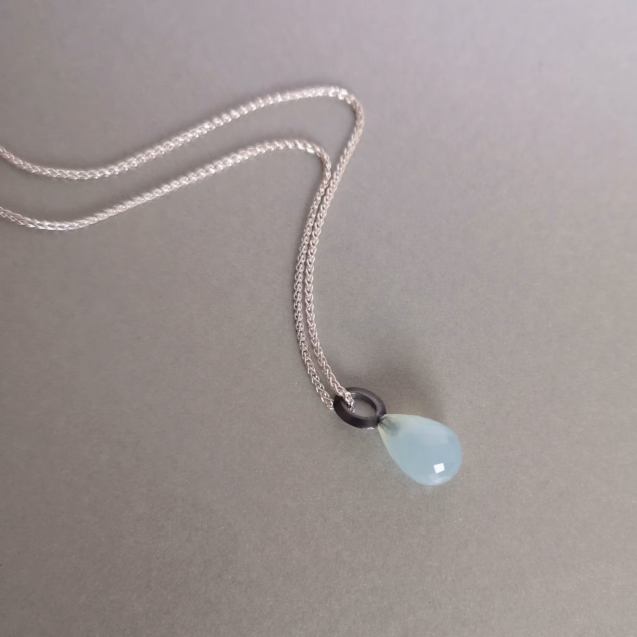 Margarita Pendant with Chrysoprase
