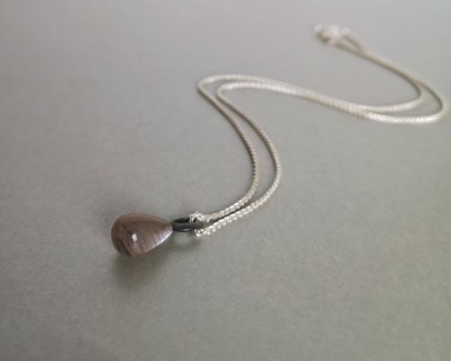 Margarita Pendant with Gray Moonstone
