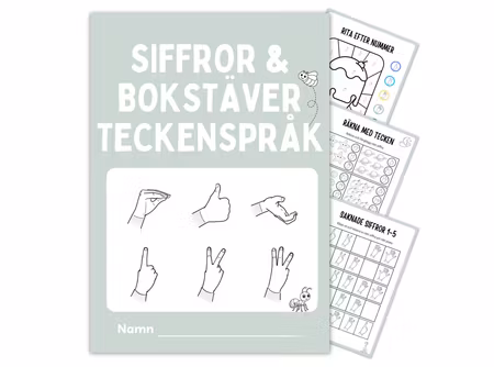 Siffror & Bokstäver - Teckenspråk