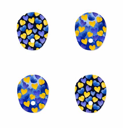 Dexcom G7 -Blågul kärlek