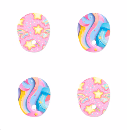 Dexcom G7 - Färgglada stjärnor