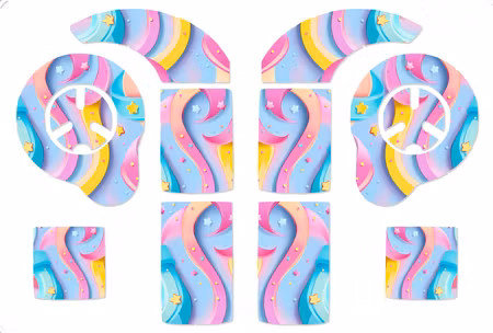 Nucleus 7- Pastell swirl