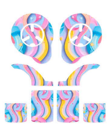 Nucleus 8 - Pastell swirls