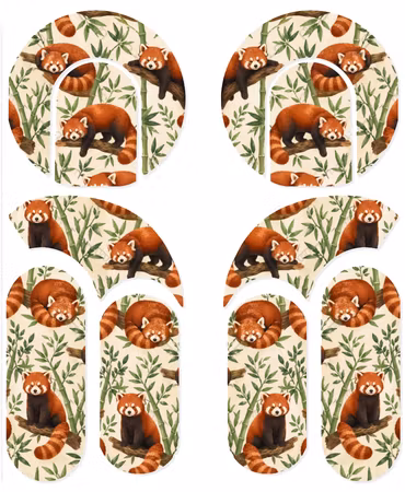 Sonnet 1 & 2  - Röd panda illustrerad
