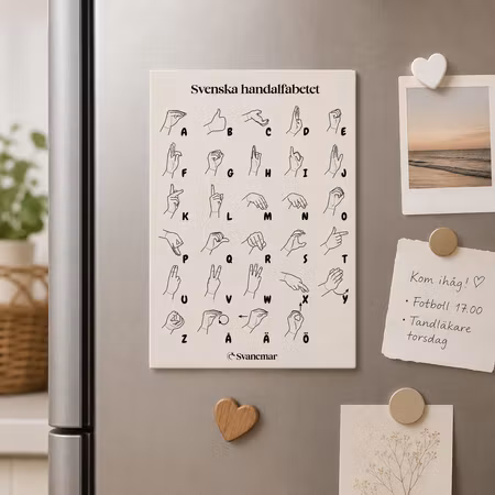 Magnet – Svenska handalfabetet