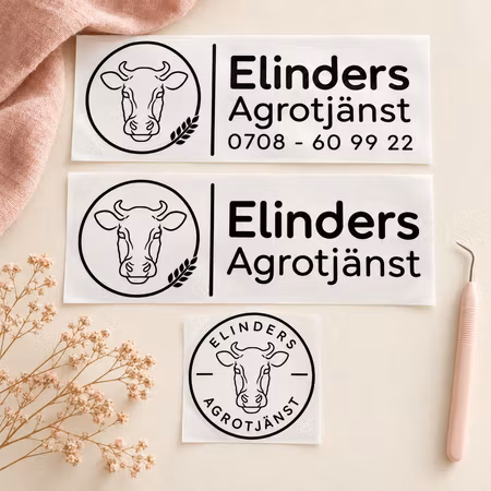 Personlig beställning - företagslogga Elinders Argotjänst