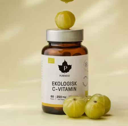 Ekologisk C-vitamin 60 kaps