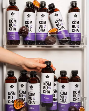 Ekologisk Kombucha Goji & Passion - 400 ml