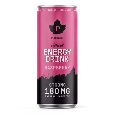 Natural Energy Drink Raspberry - 330 ml