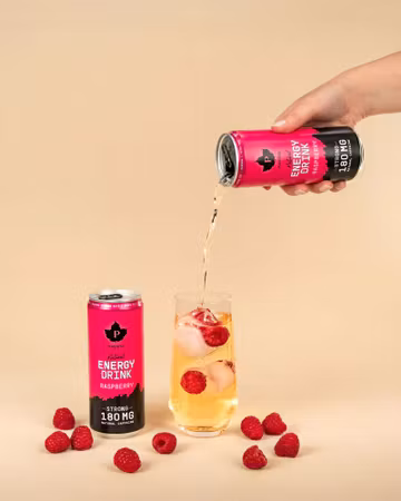 Natural Energy Drink Raspberry - 330 ml