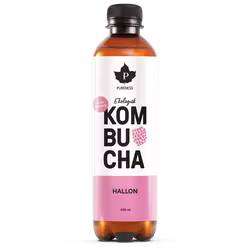 Ekologisk Kombucha Hallon - 400 ml