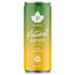 Natural Energy Drink Pear Lemonade - 330 ml