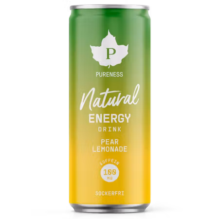 Natural Energy Drink Pear Lemonade - 330 ml