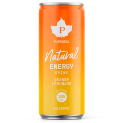 Natural Energy Drink Orange Lemonade - 330 ml