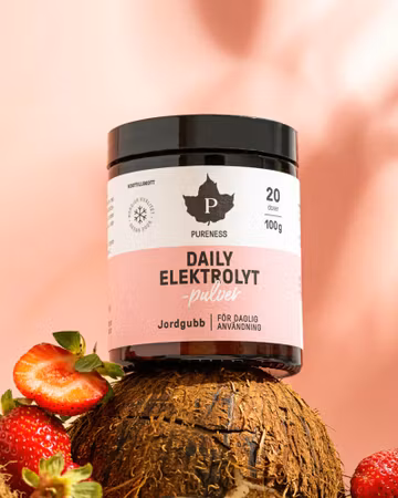 Daily Elektrolytpulver | Jordgubb - 100 g