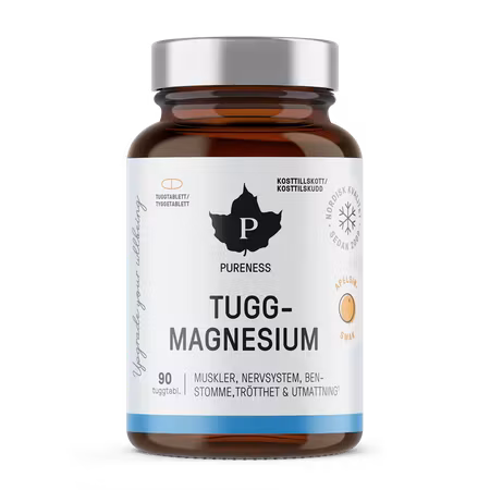 Tuggmagnesium - 90 tabletter
