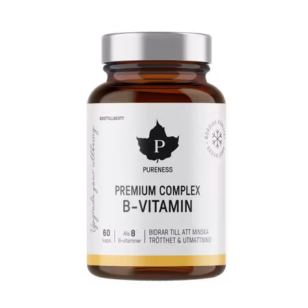 Premium Complex B-Vitamin - 60 kapslar