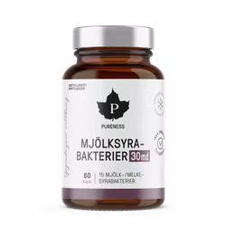 Mjölksyrabakterier 30 md - 60 kapslar