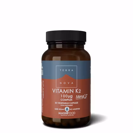 Terranova Vitamin K2 (as MenaQ7®) 100µg Complex 50k