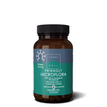 Terranova Green Child Friendly Microflora, 50 kaps